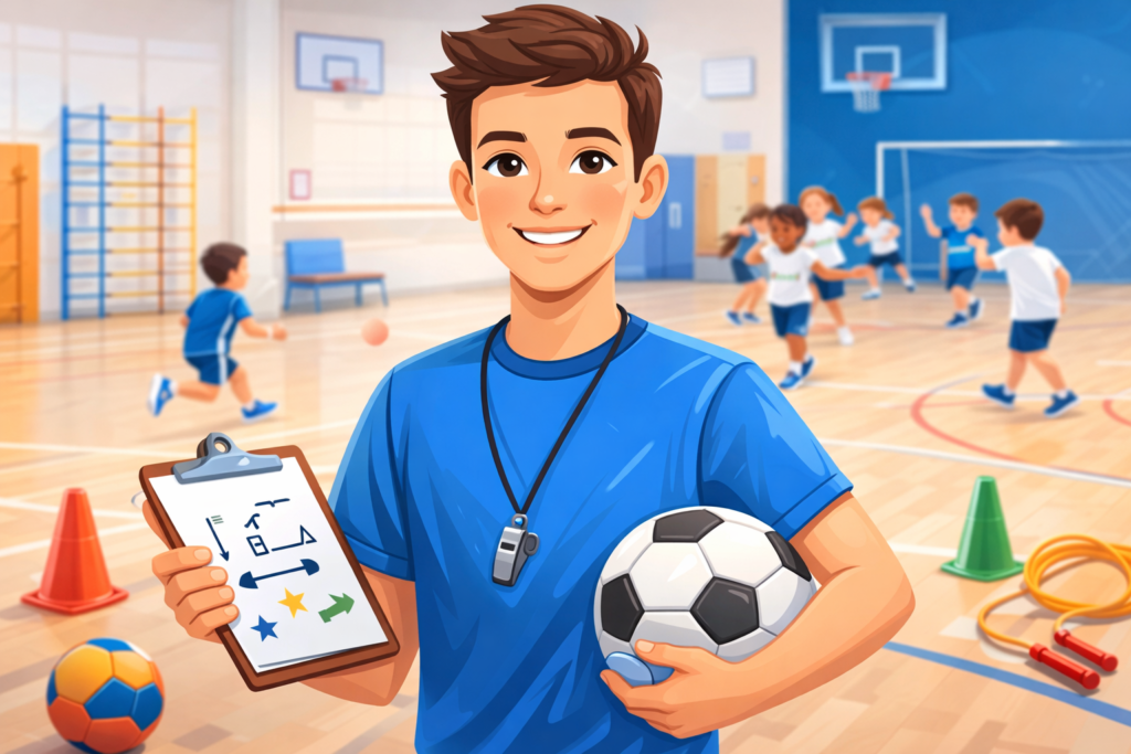 Alejandro Sánchez estudiante de educación primaria con mención en educación física